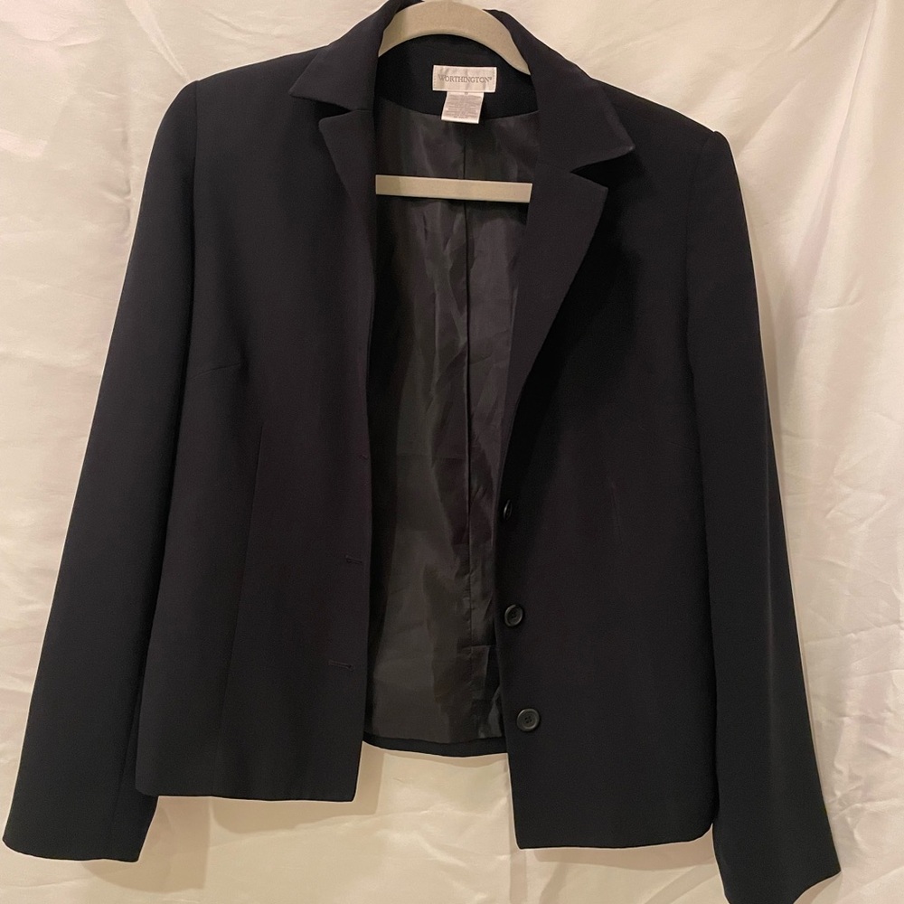 Worthington Classic Black Blazer